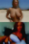 Woman sunbathing